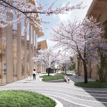 Бюро BIG построит в Японии город будущего