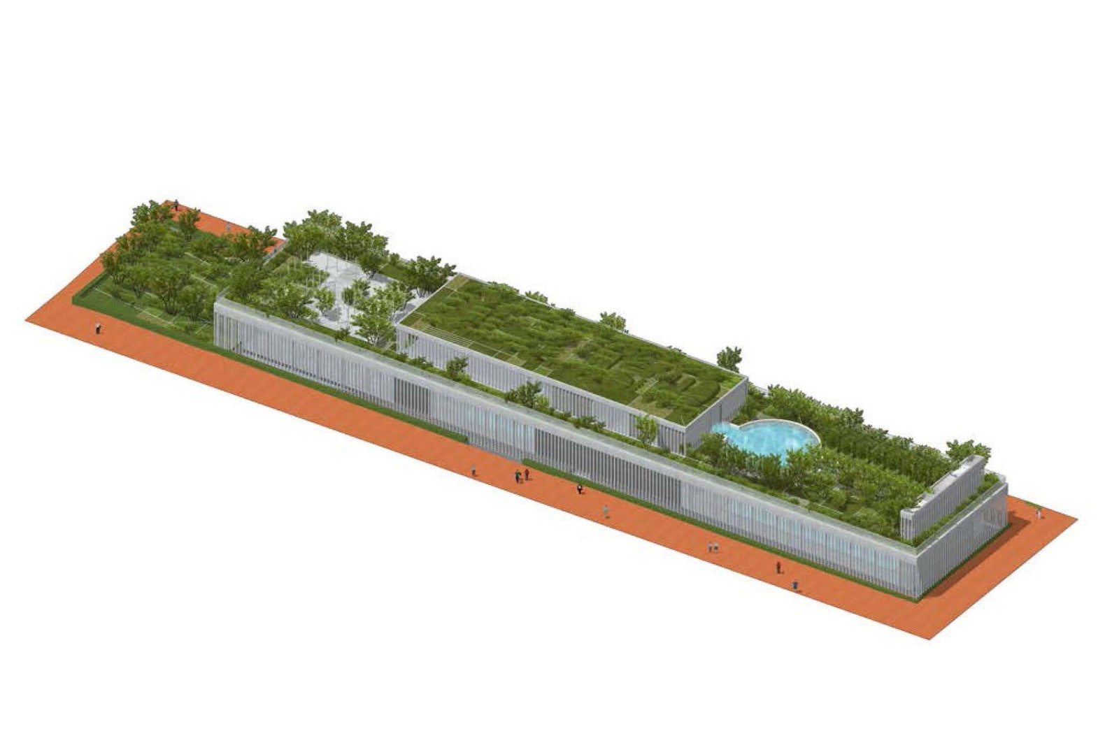 В Москве построят трехэтажный аквапарк с бассейном на крыше