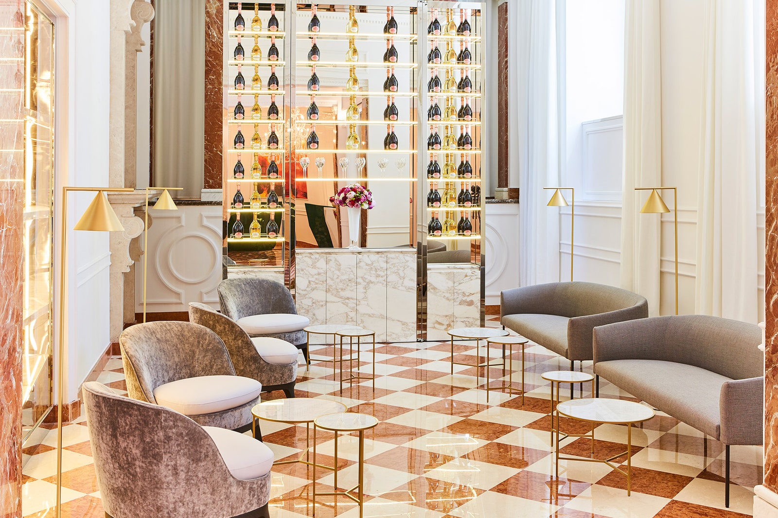 Новый интерьер отеля Sofitel Rome Villa Borghese от ЖанаФилиппа Нуэля