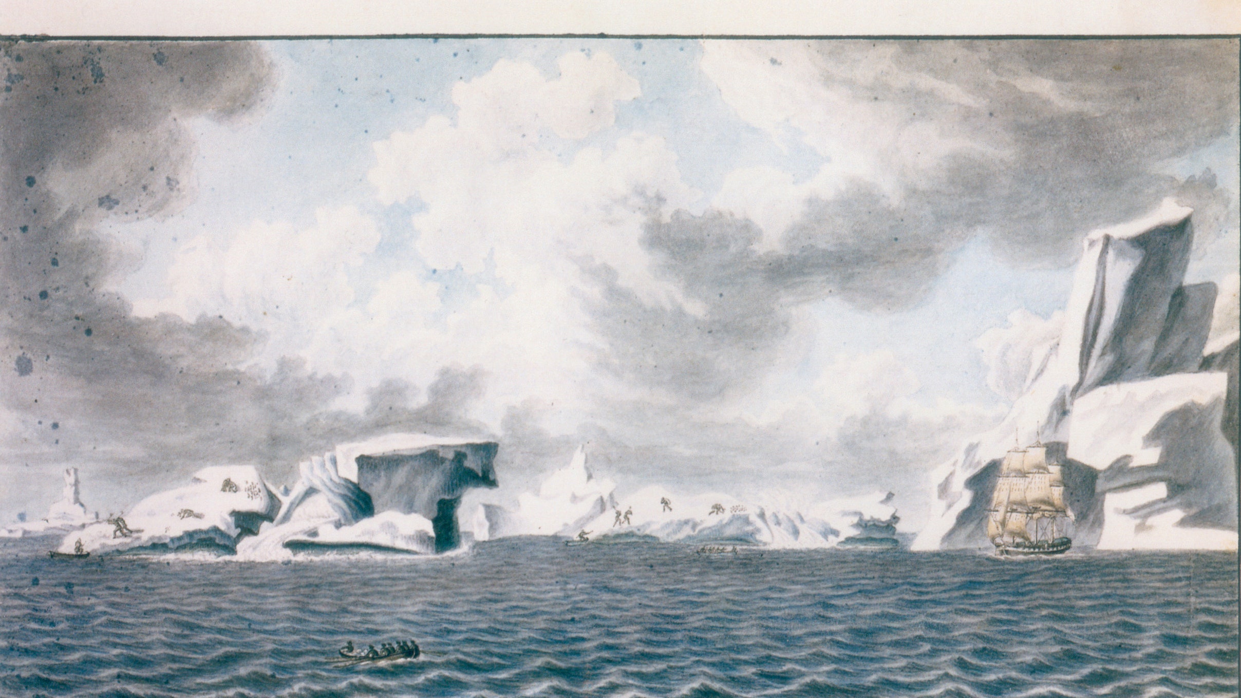 “К берегам Антарктиды и Арктики” выставка в Русском музее