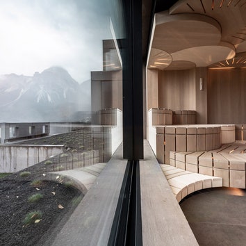 Спа-комплекс отеля Mohrlife в Австрийских Альпах по проекту студии noa*