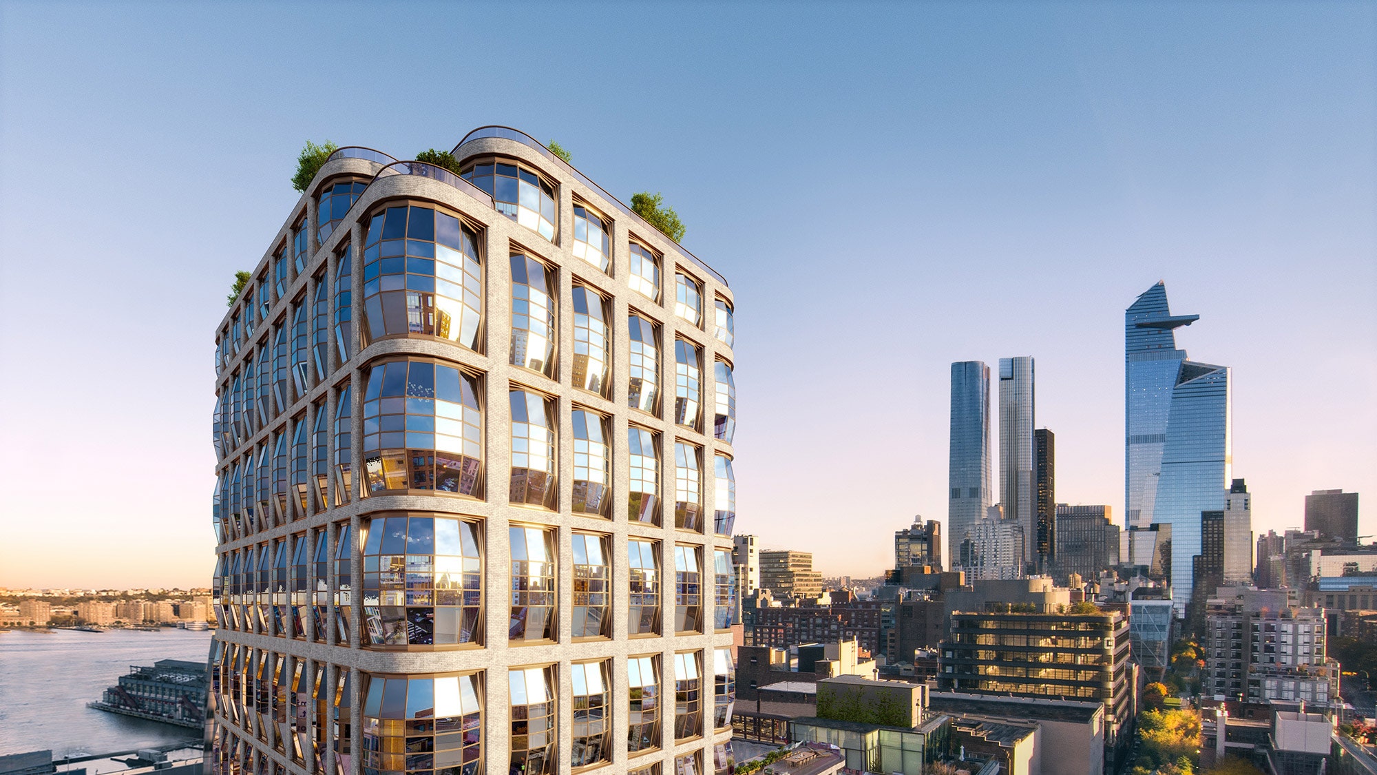 Первый жилой проект Томаса Хизервика в США комплекс Lantern House на Манхэттене