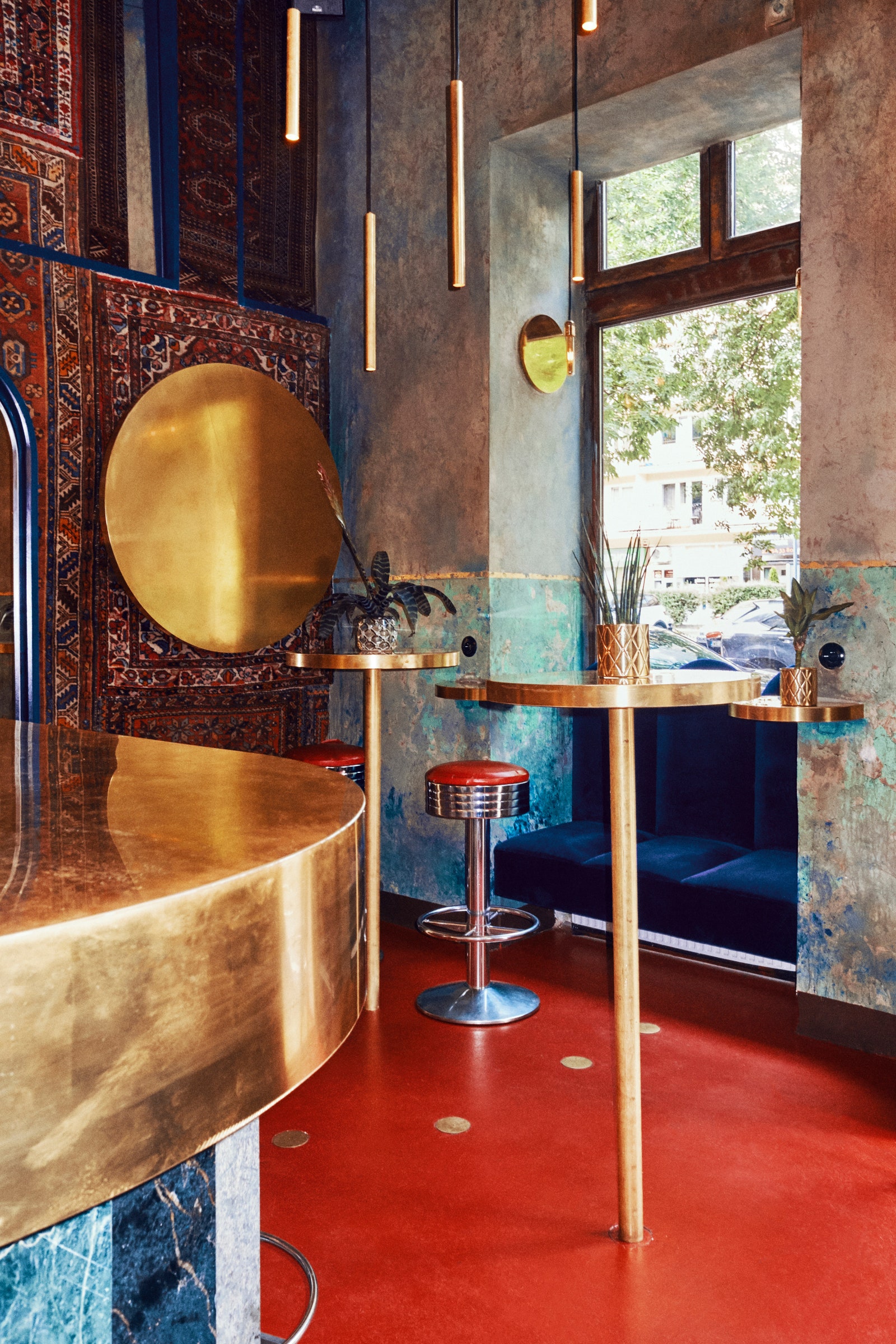 Марокканский стиль в интерьере бар Aura в Варшаве