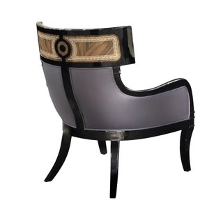 Кресло с кожаной отделкой Francesco Molon.