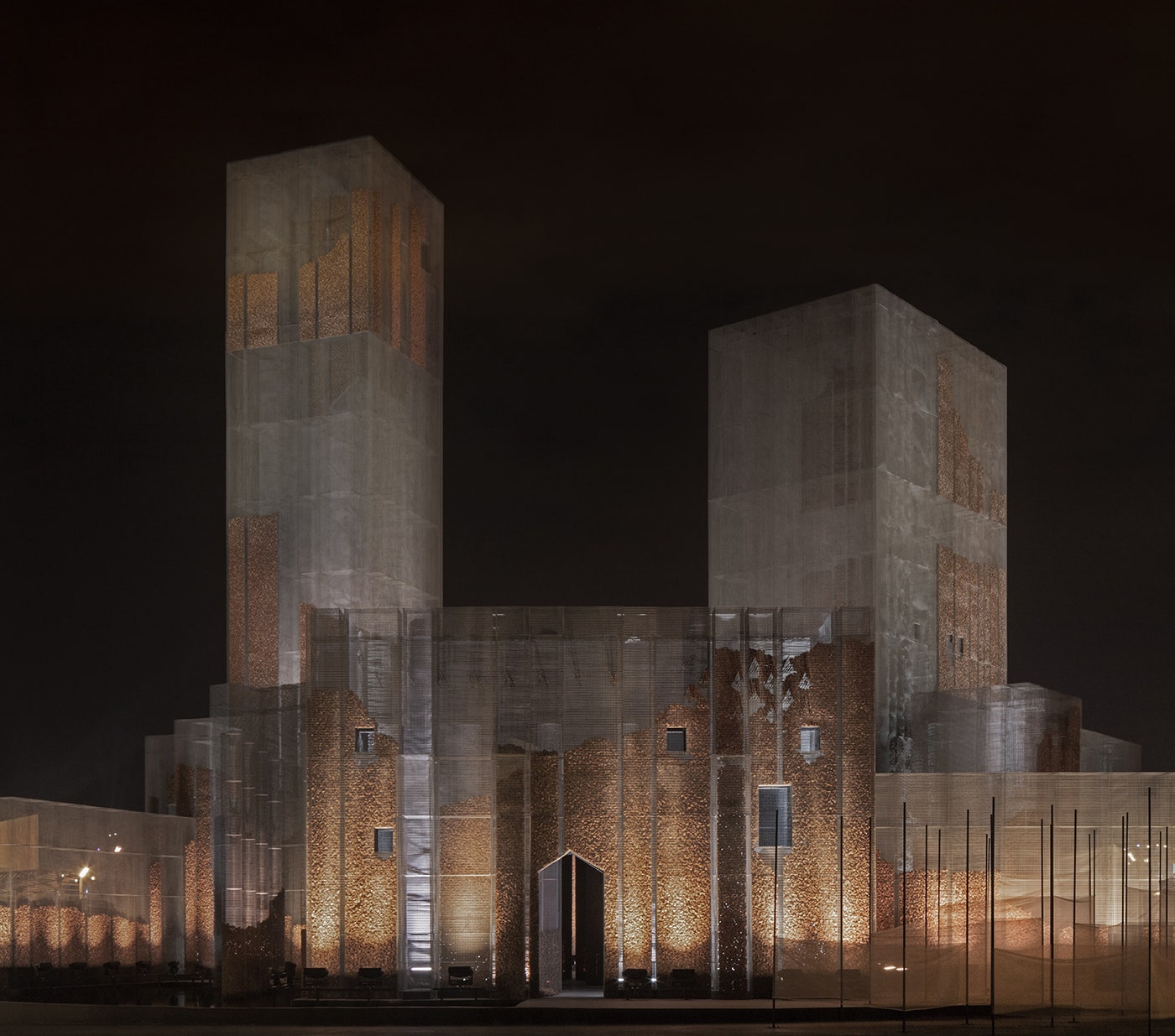 Мистическая крепость инсталляция Эдоардо Тресольди в Саудовской Аравии