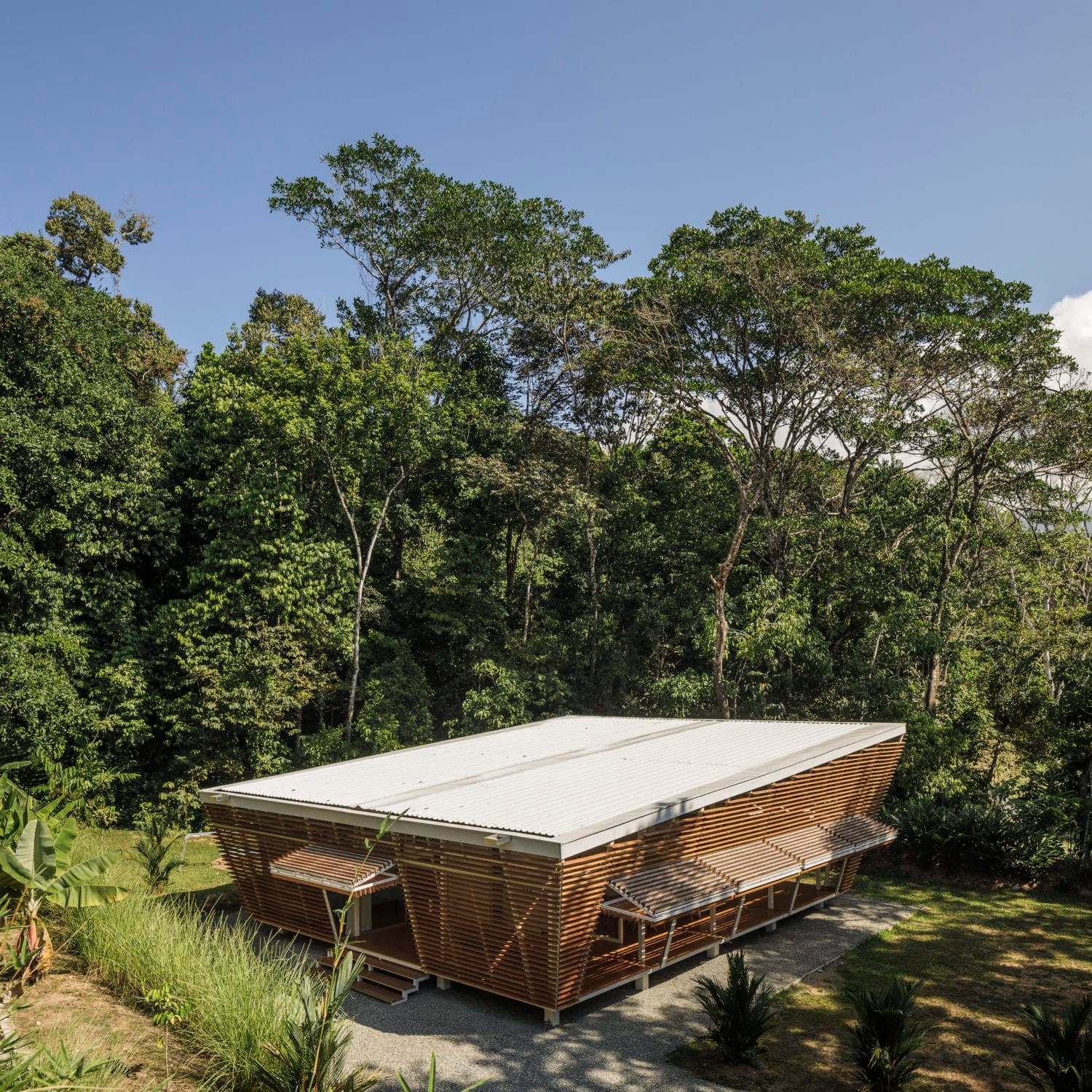 Экологичный сборный дом для тропического климата