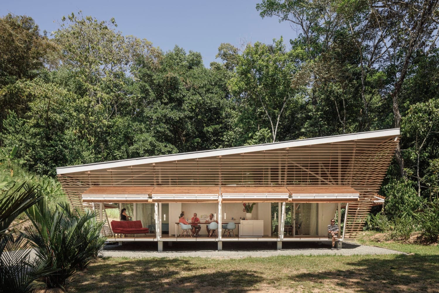 Экологичный сборный дом для тропического климата