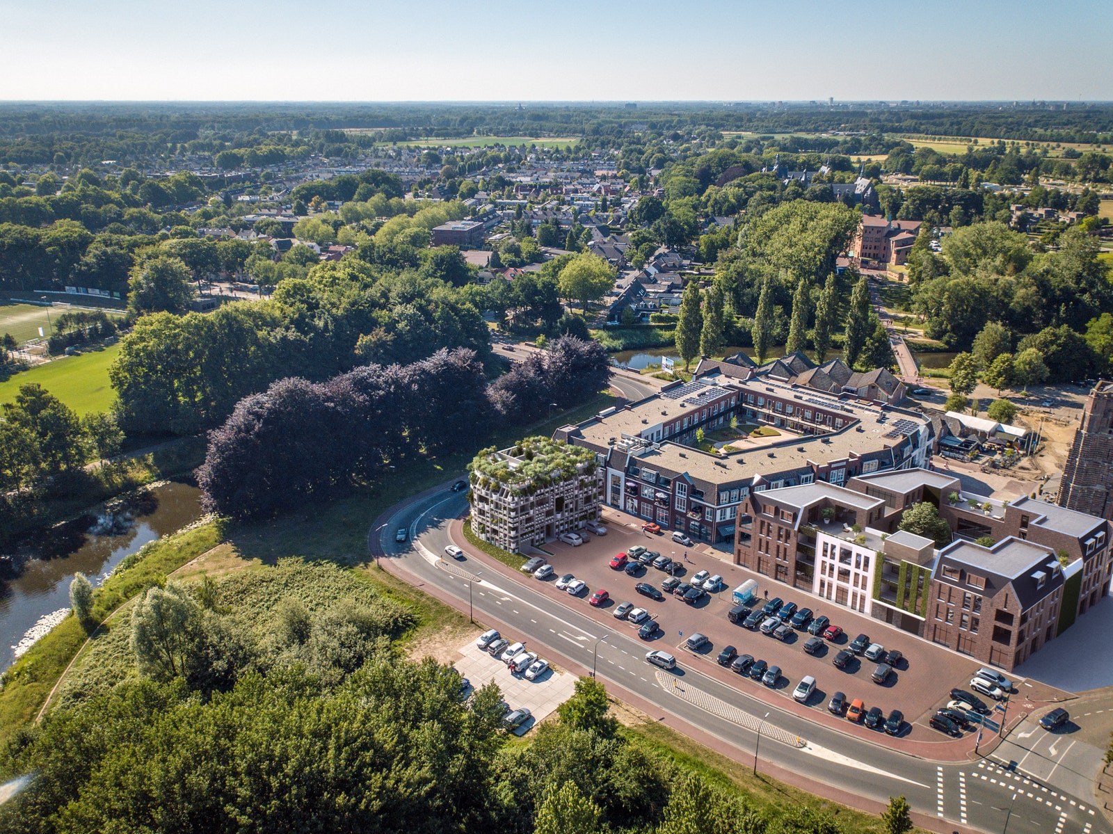 Green Villa в Нидерландах появится здание с “живым” фасадом