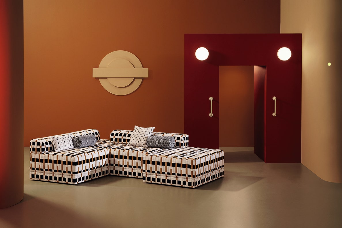 Коллекция текстиля Kirkby Design по мотивам лондонского метро