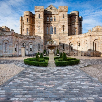 #чтобятакжил: замок Сетон XVIII века в Шотландии