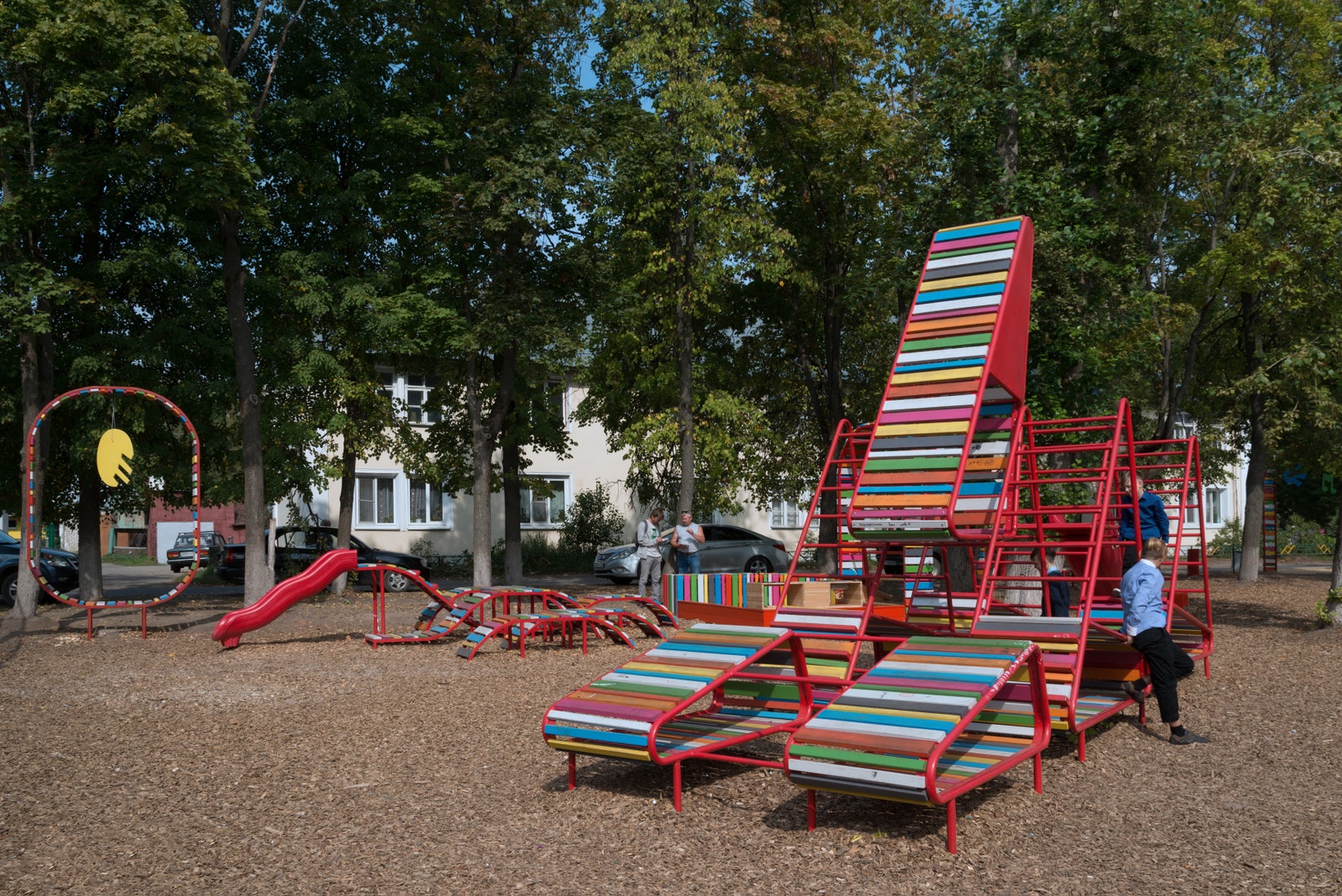 Детский сквер в Выксе Нижегородская область.