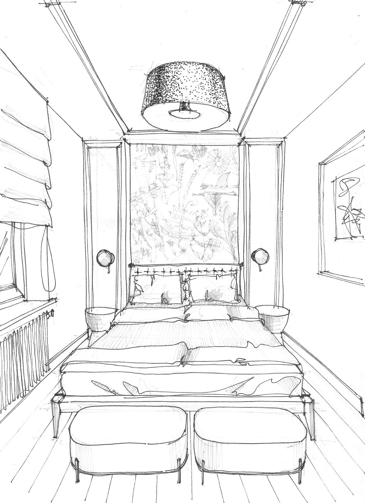 Дизайнеры показывают варианты планировки маленькой и узкой спальни
