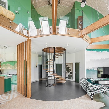 Купольный дом в Подмосковье от Verba Design, 240 м²