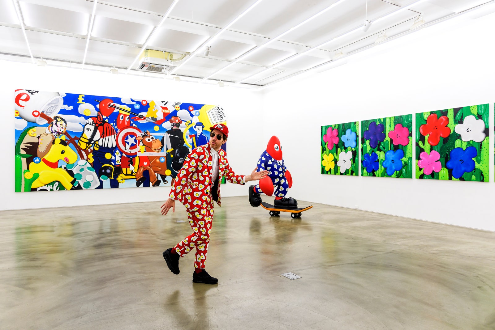 Филип Колберт в галерее Simon 2019.