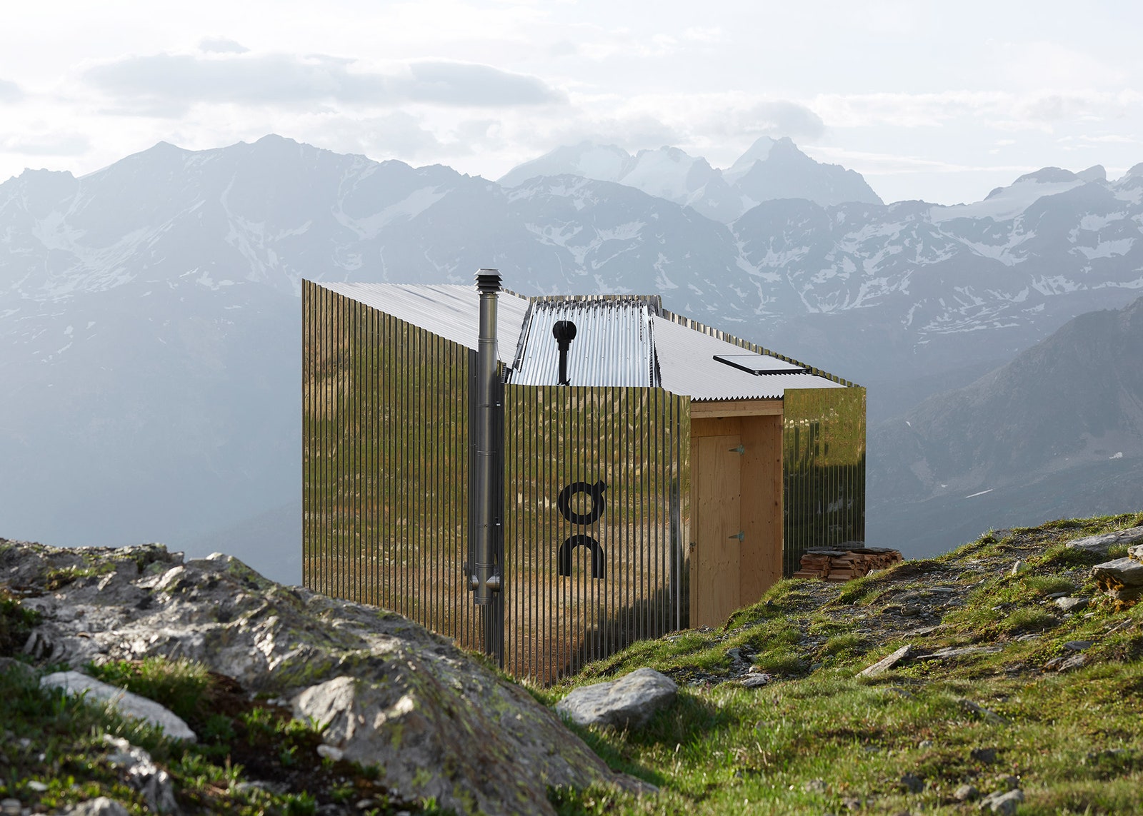 Горная хижина для отдыха в Швейцарских Альпах