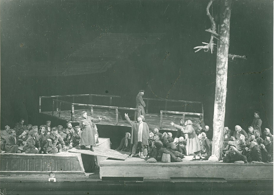 Сцена каторги леди Макбет из оперы Шостаковича 1934.