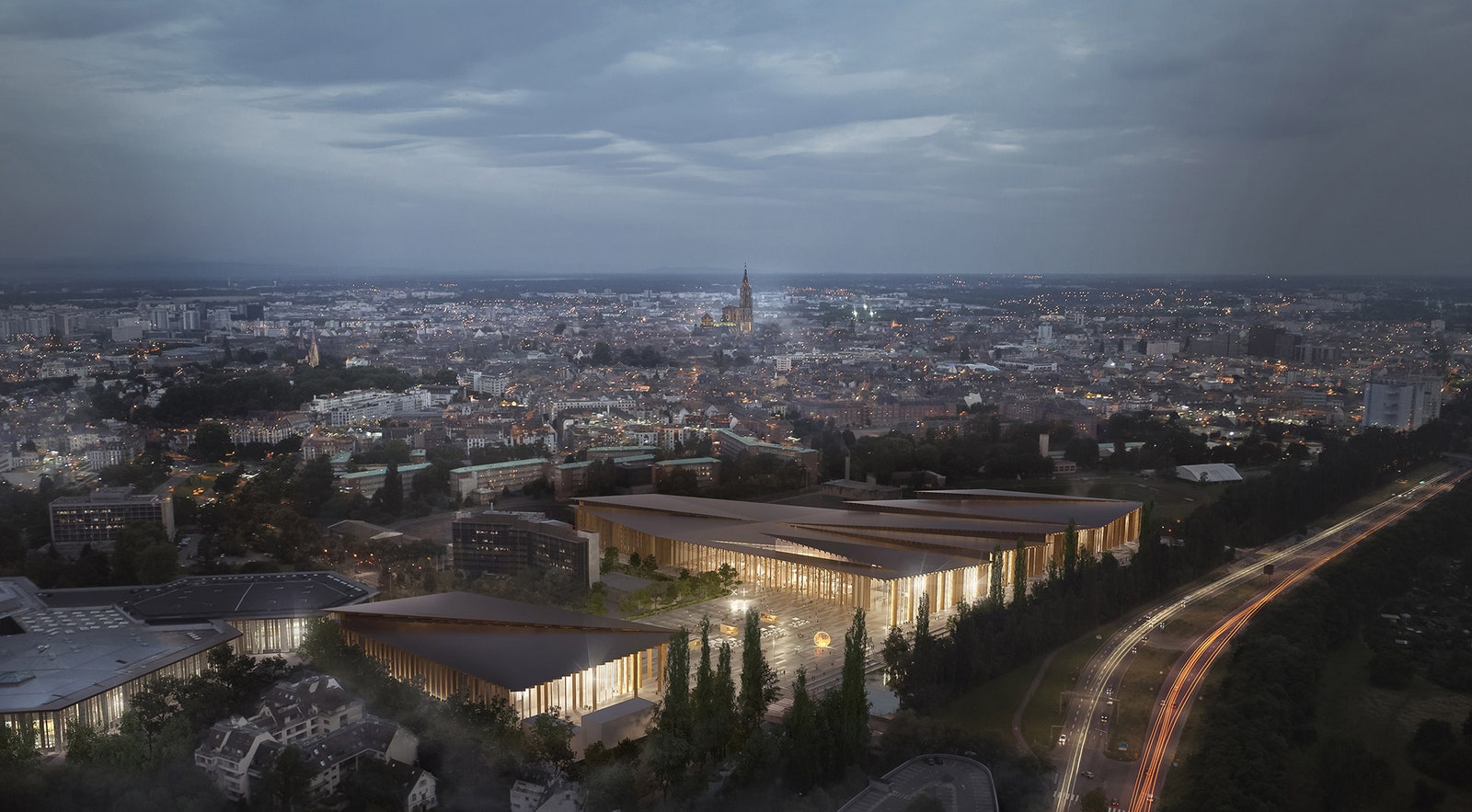 Кенго Кума построит в Страсбурге новый выставочный центр