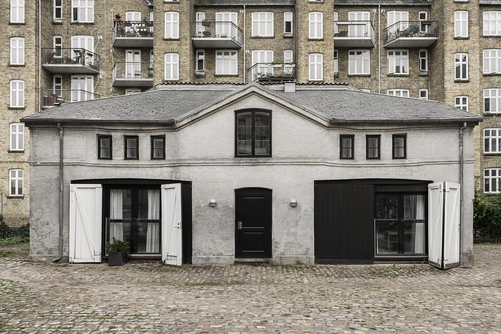 Апартаменты Stable House в бывших конюшнях в центре Копенгагена