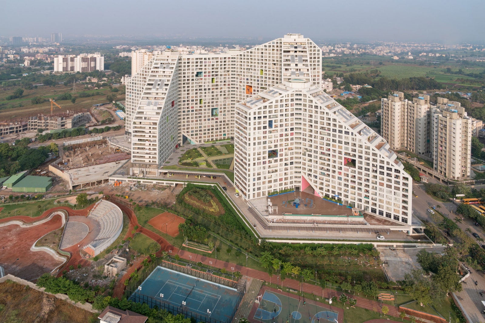 Жилой комплекс в Индии по проекту бюро MVRDV.