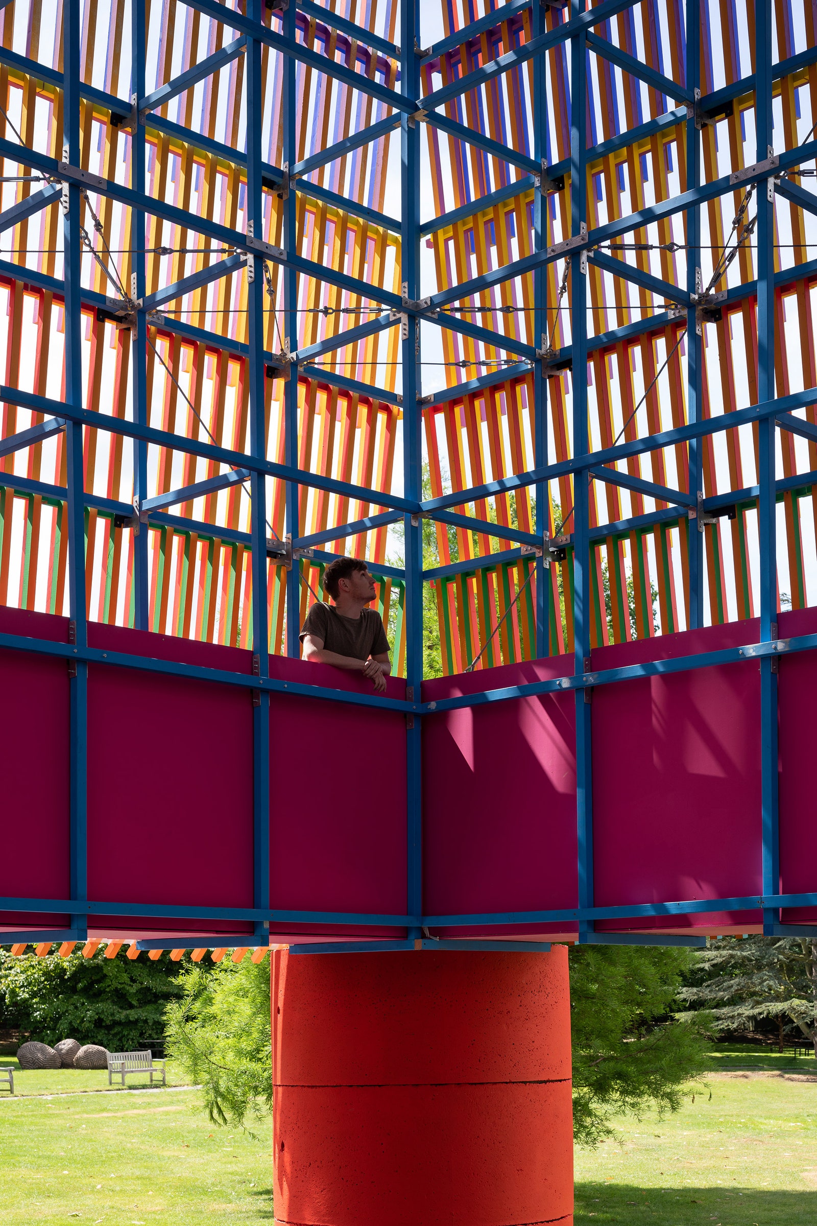Красочный павильон от Йинки Илори и Pricegore на Лондонском фестивале архитектуры
