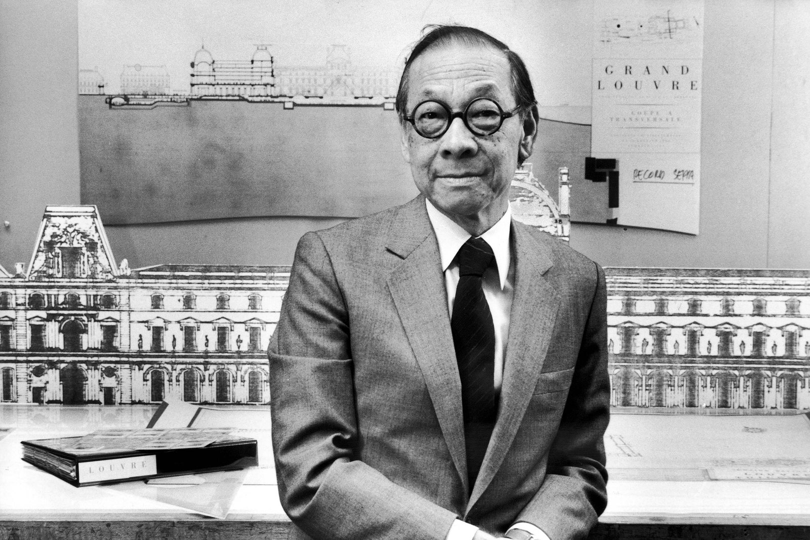 Архитектор Бэй Юймин. 1984 год.