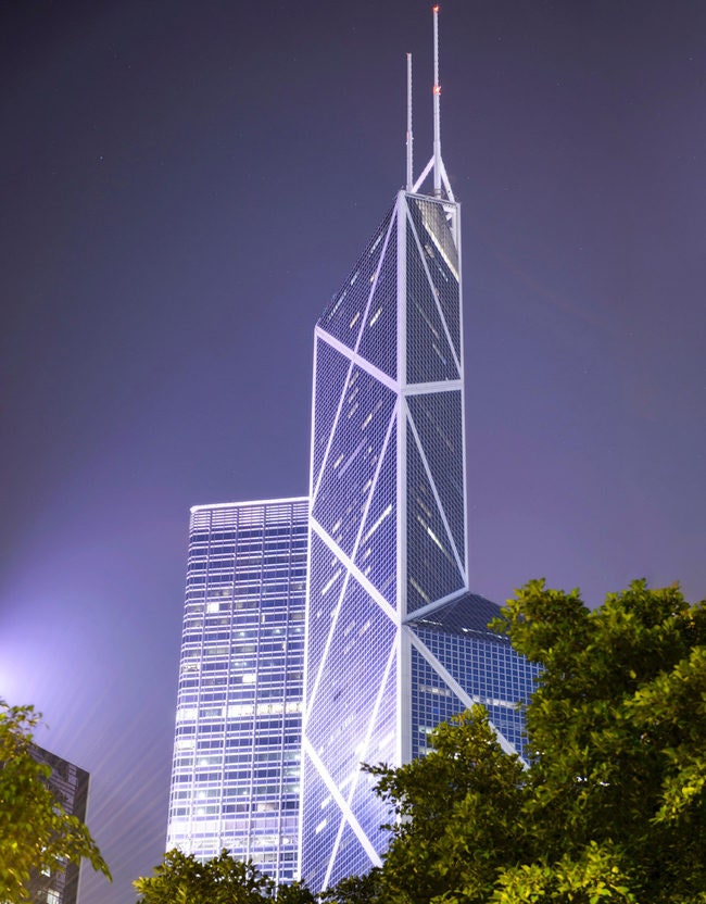 Bank of China Tower Гонконг.