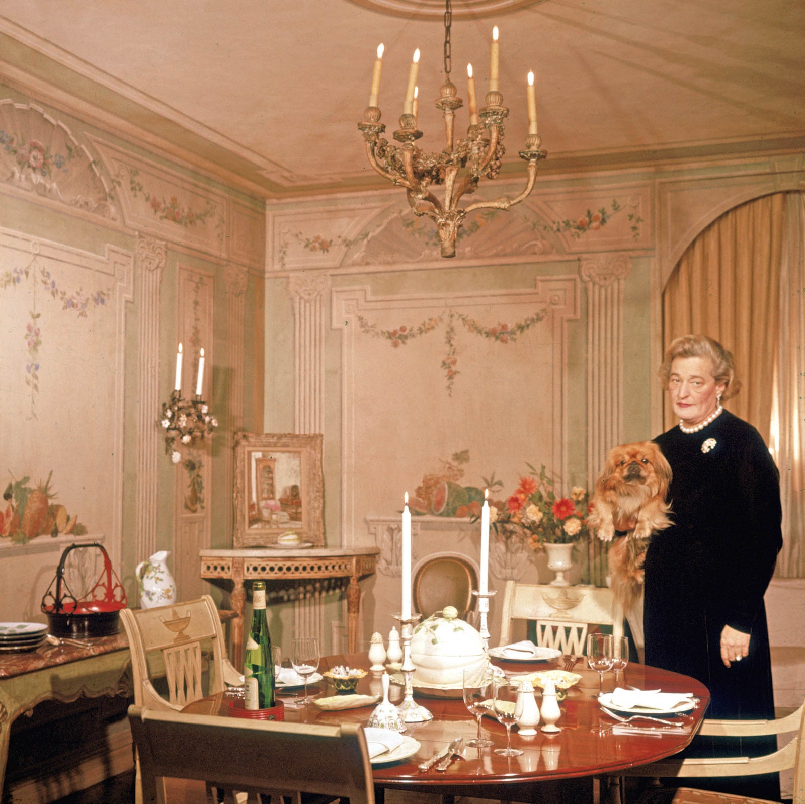 Американский декоратор Систер Пэриш в своей ньюйоркской квартире.