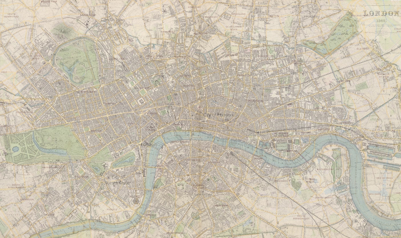 В Google Maps теперь можно проследить как эволюционировали города за последние несколько веков