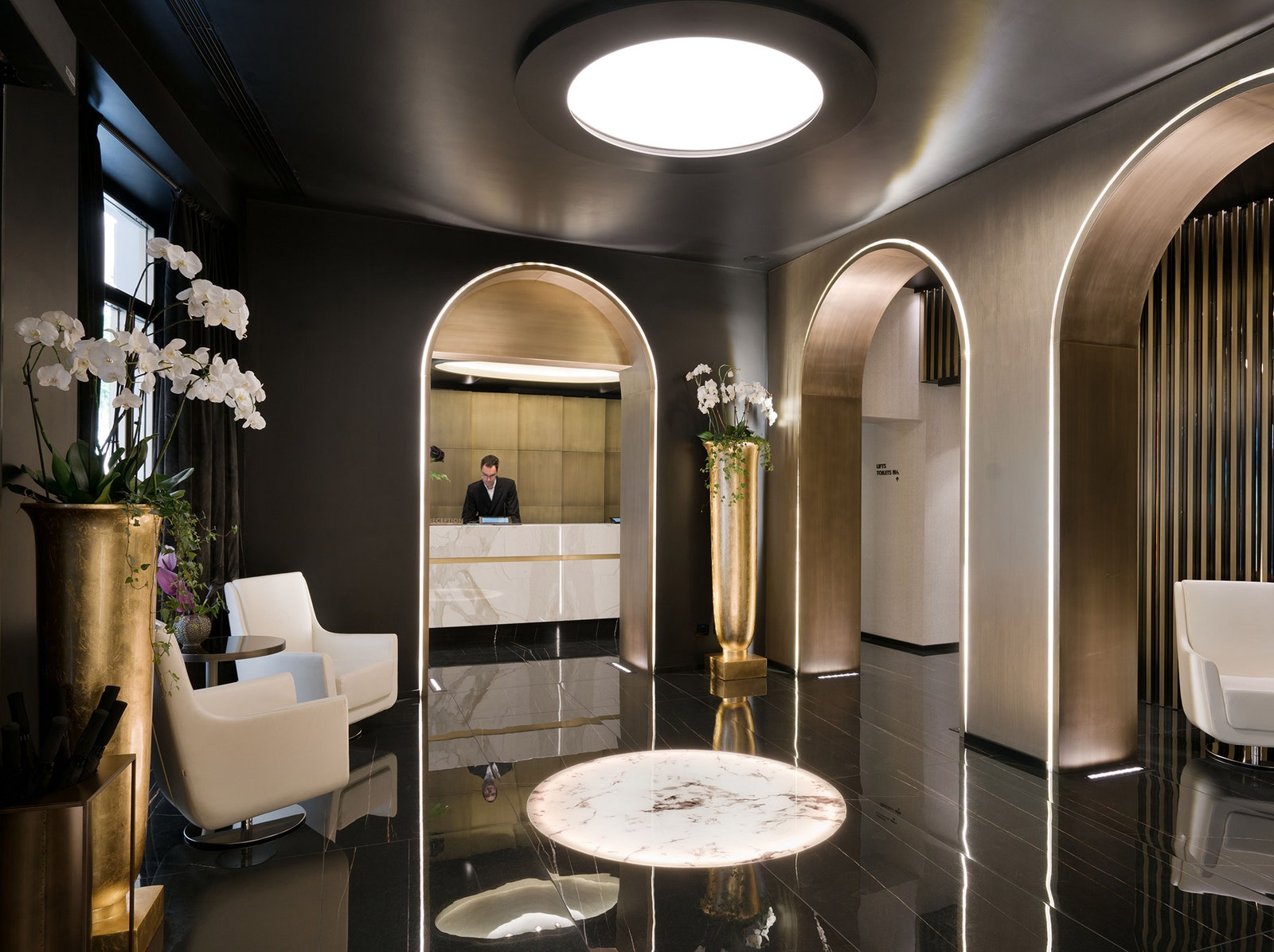 Дизайн отеля в Риме по проекту Марко Пивы