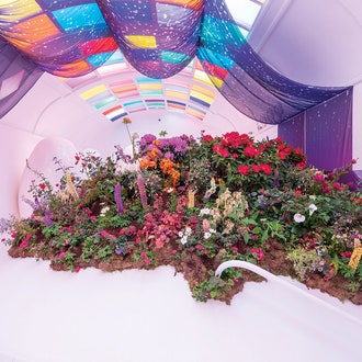 Мир цветов: Mayfair Flower Show в лондонском ресторане Sketch