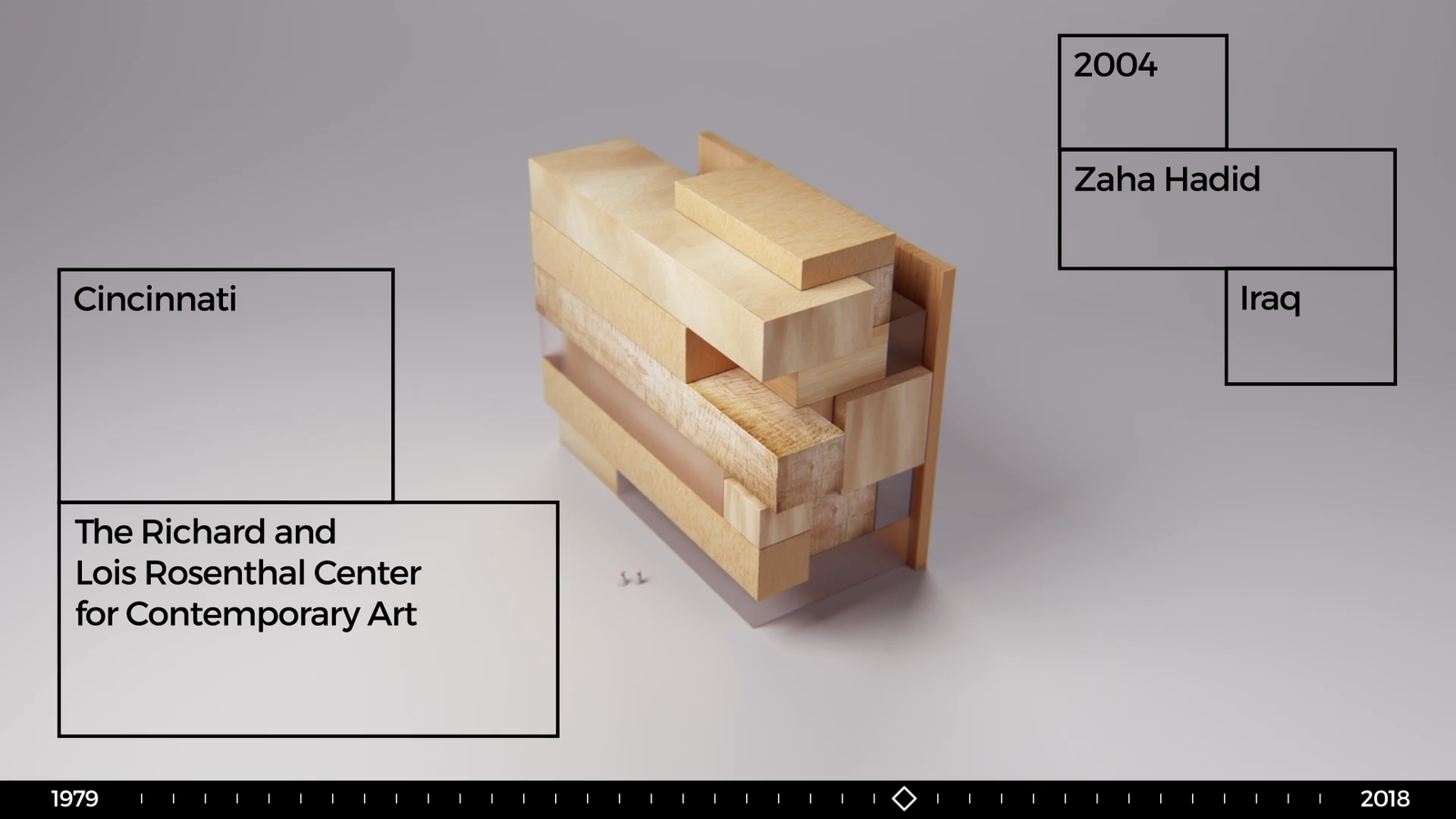 “Мой первый Притцкер” известные постройки лауреатов премии в виде игрушечных кубиков