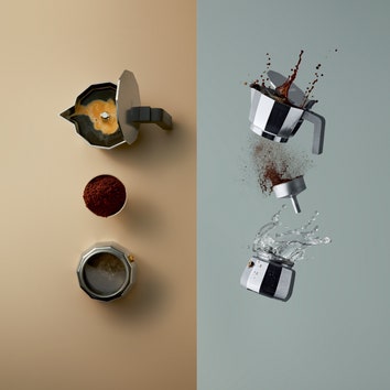 Гейзерная кофеварка Alessi от Дэвида Чипперфилда