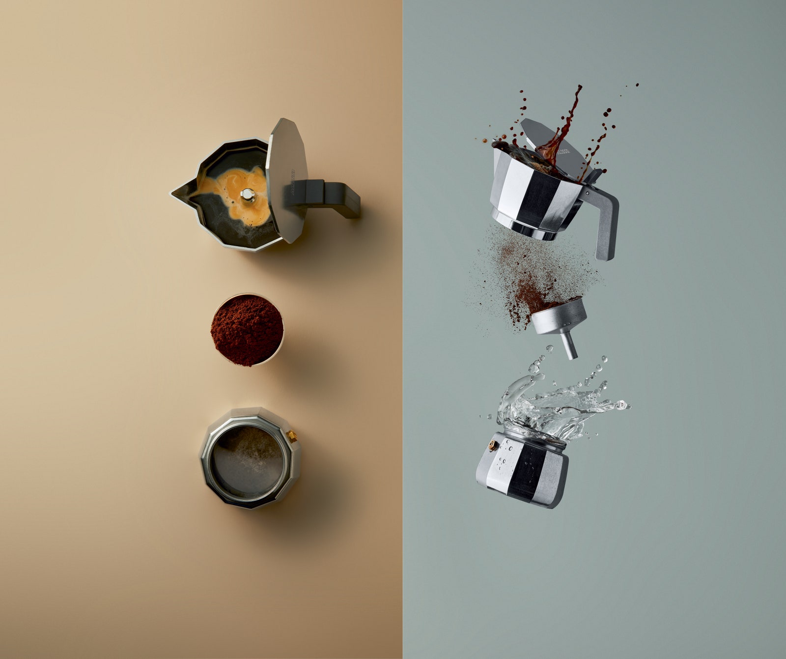 Гейзерная кофеварка Alessi от Дэвида Чипперфилда