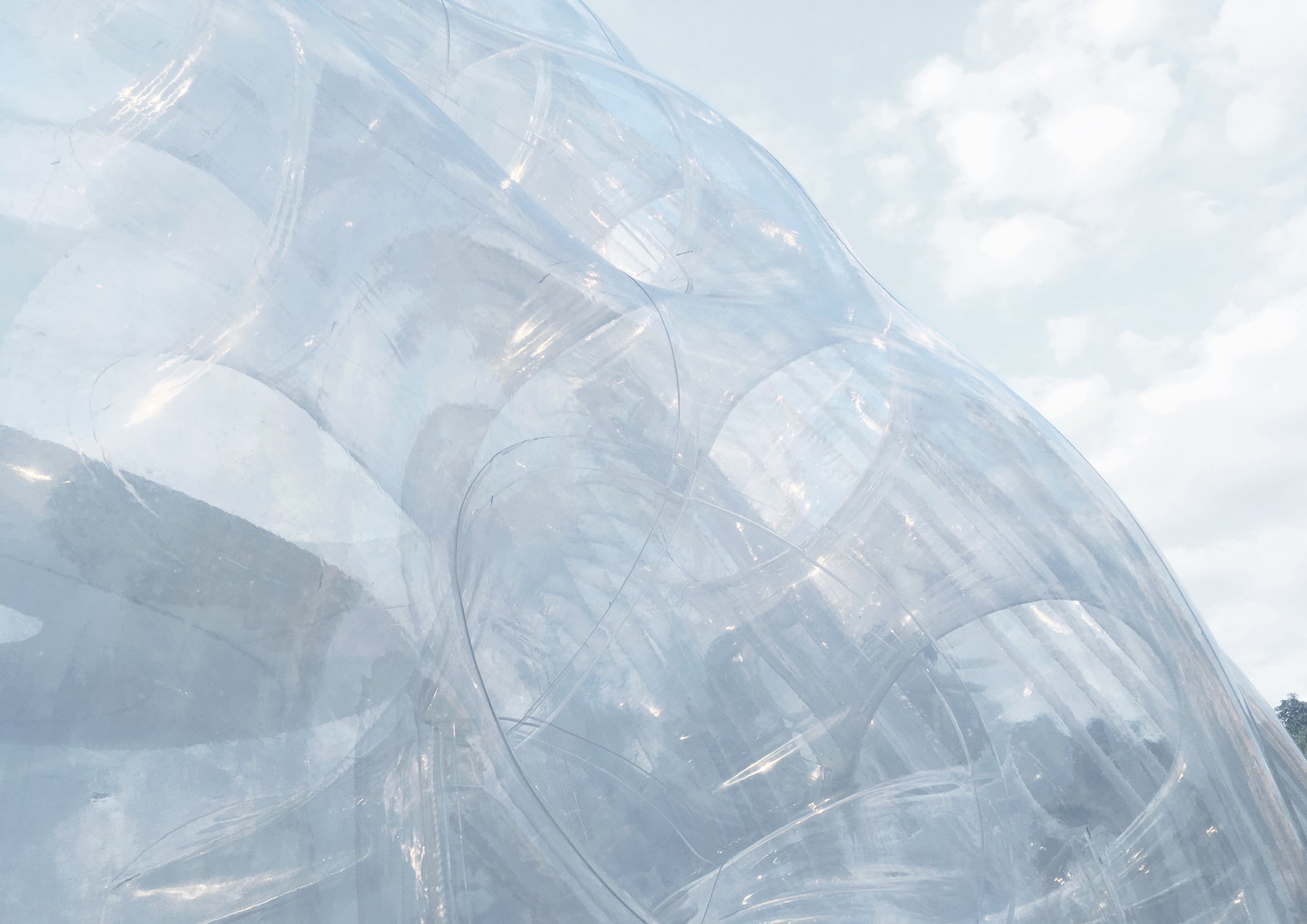 “Воздушная гора” надувной павильон в Шэньчжэне