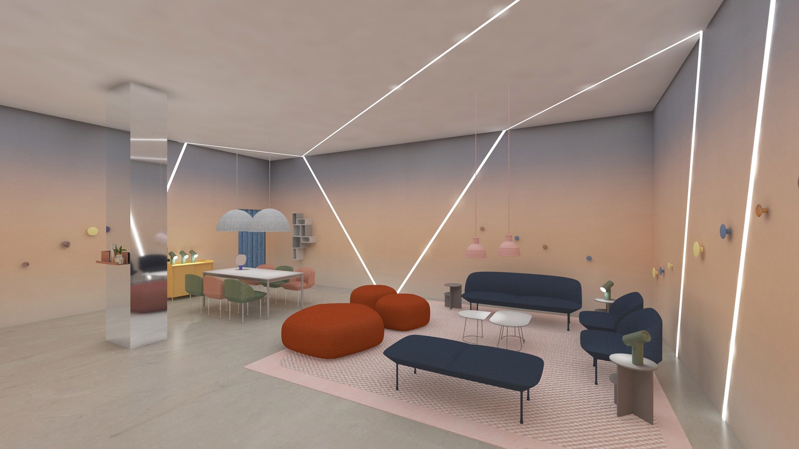 Наука и дизайн инсталляция Google Design Studio на Миланской неделе дизайна