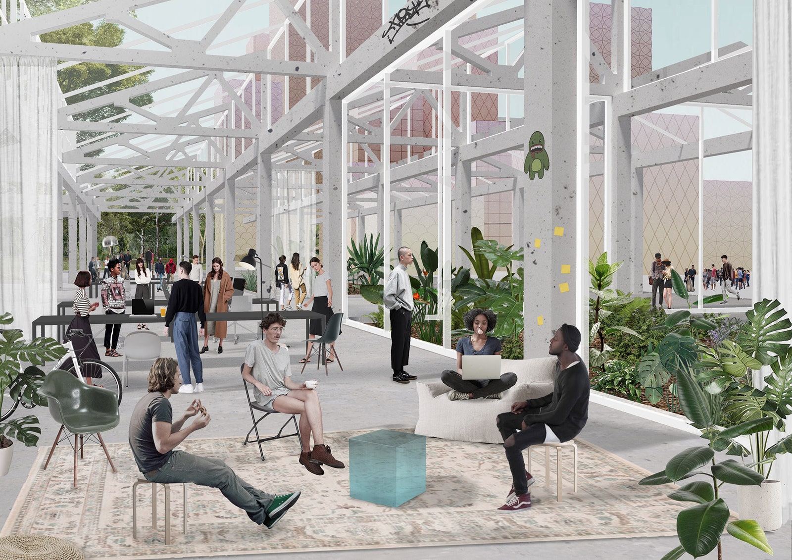 Архитектурный проект превращения в парки заброшенных железнодорожных станций Милана