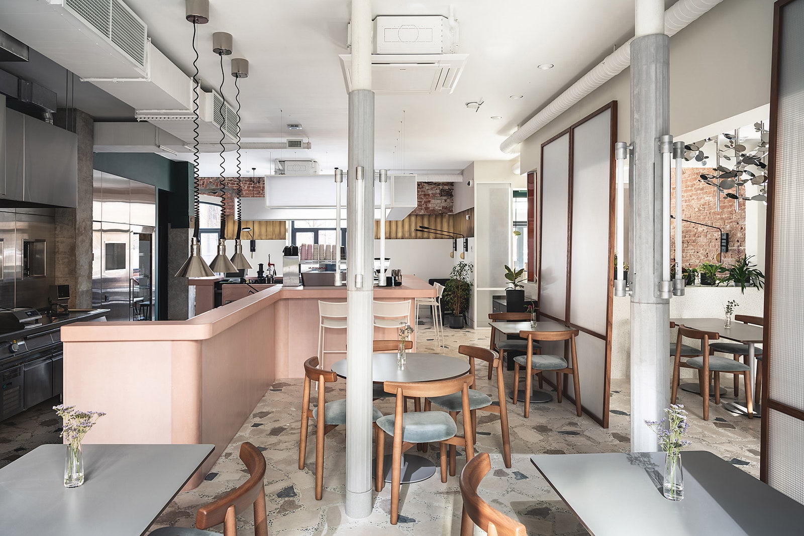 Новый ресторан Sight Coffee  Dine в СанктПетербурге  обзор интерьера фото