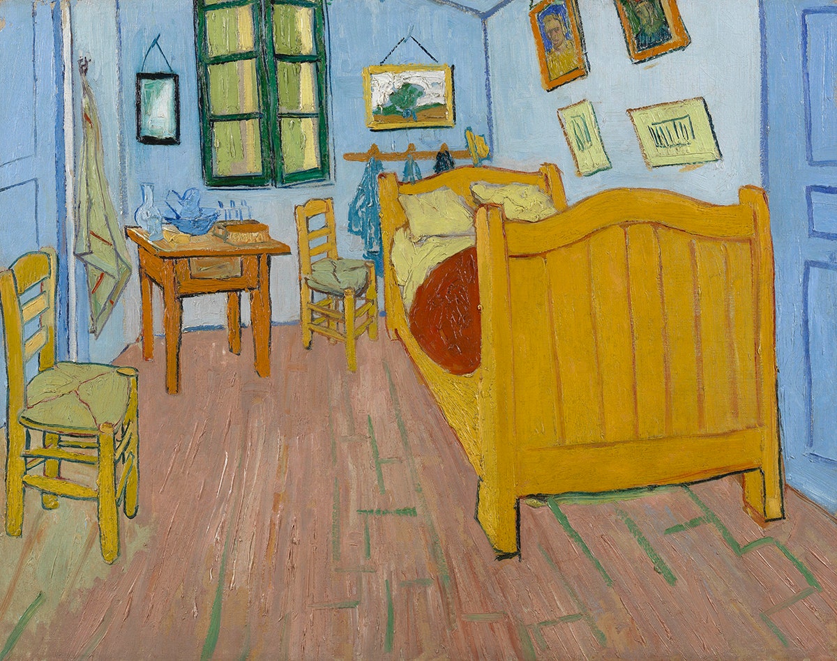 Vincent van Gogh. The Bedroom. 1888. The Art Institute of Chicago .