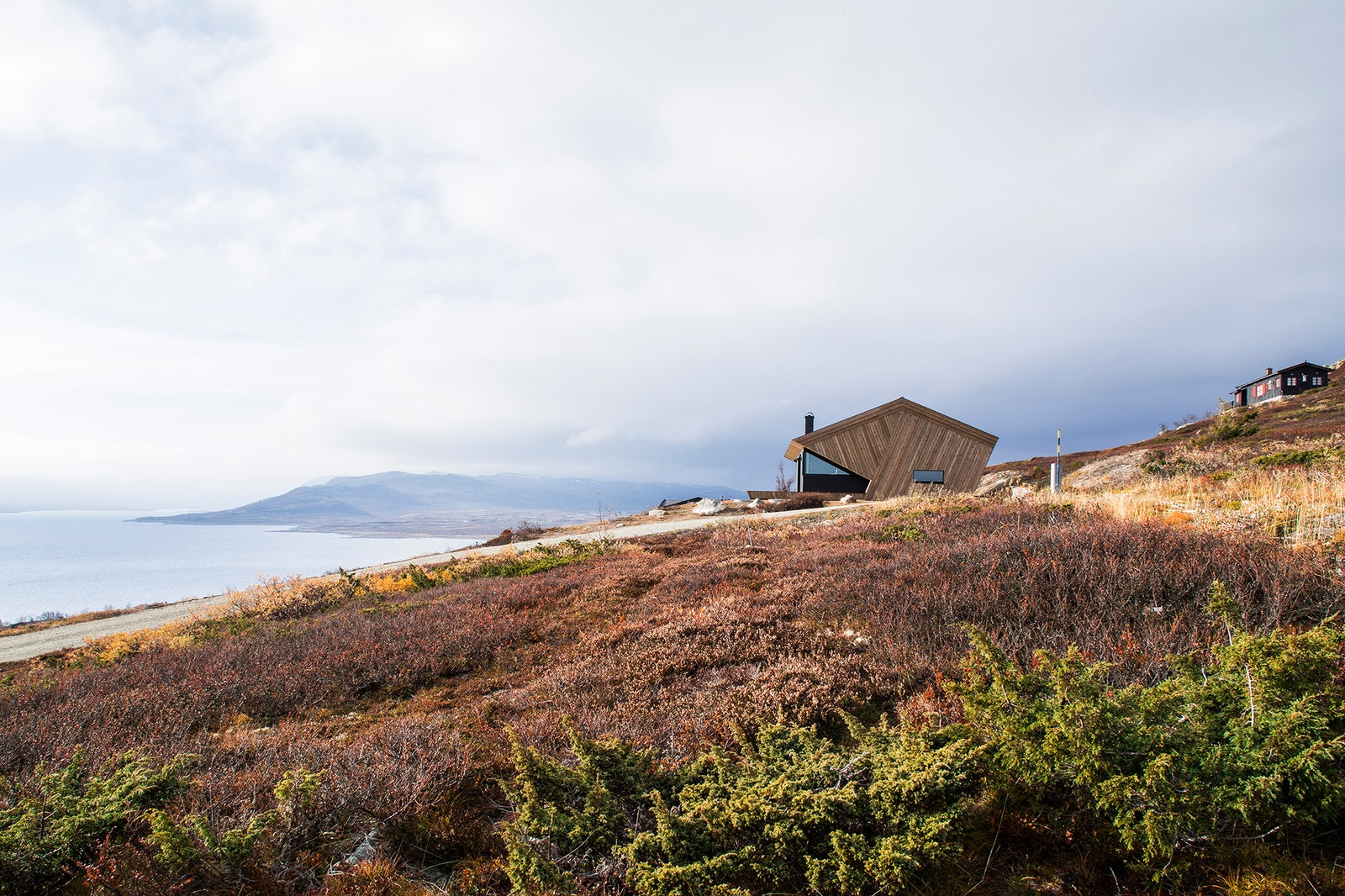 Дом с защитным “капюшоном” в Норвегии