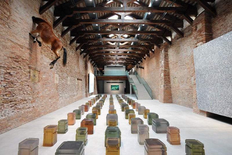 Обновленный музей Punta della Dogana в Венеции созданный по проекту Тадао Андо.