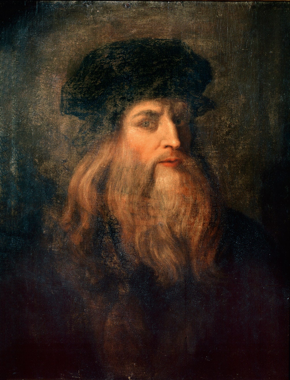 Предполагаемый автопорт­рет Леонардо созданный в 14991500 годах.