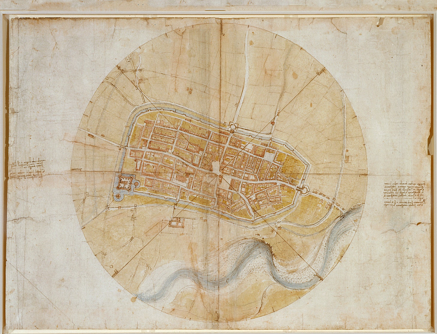 План города Имолы 1502 год.