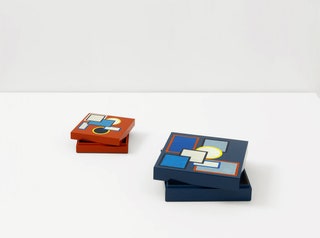 Коробки Fenêtres Sur Cielnbsp by Studio Hermès design by Gianpaolo Pagni. Ручная роспись.