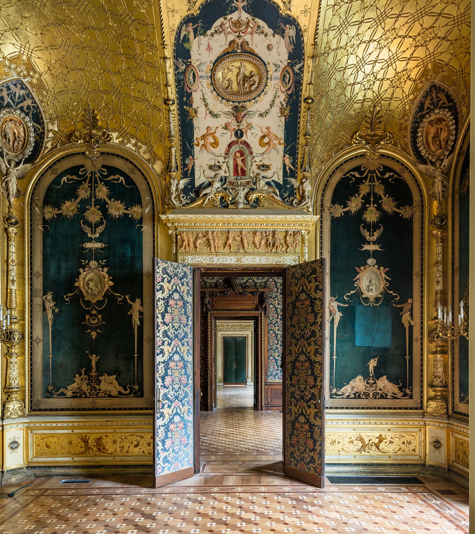 Исторические интерьеры палаццо Франческо Турати.