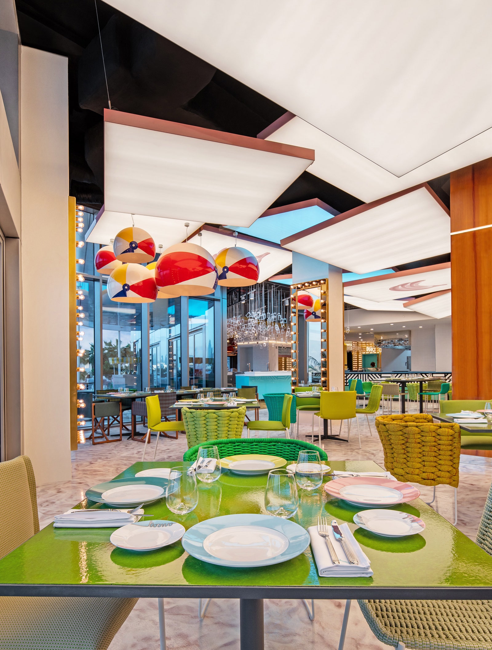 Дизайнпроект нового ресторана Массимо Боттуры в Дубае