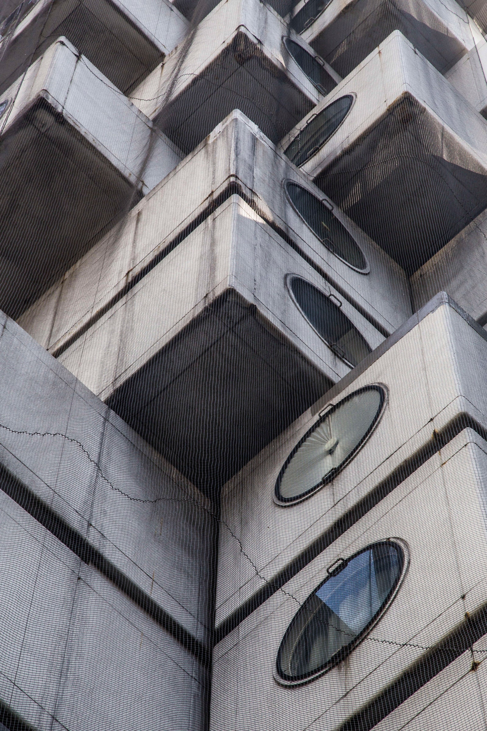 Домлегенда капсульная башня Накагин в Токио