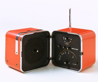 Радио TS502 1965. Дизайнер Марко Занусо дляnbspBrionvega.