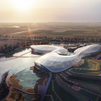 Ennead Architects построит в Китае исследовательский центр с огромным аквариумом