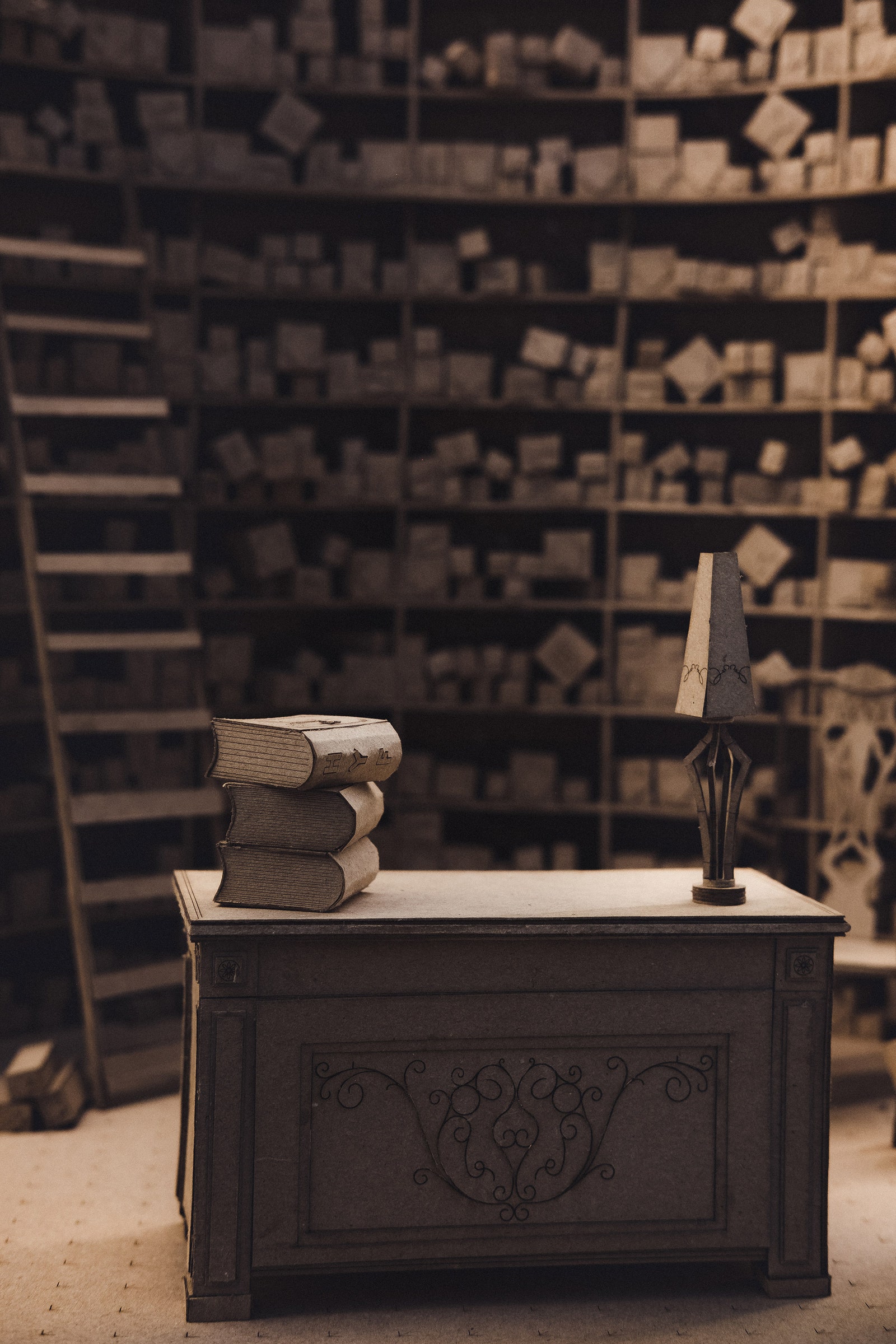 Интерьеры из “Гарри Поттера” в миниатюрных моделях из картона