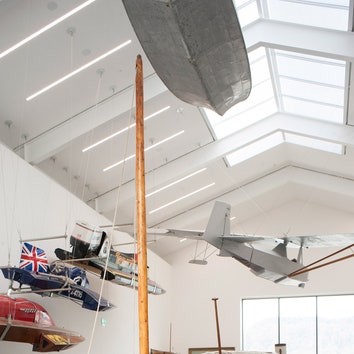 Музей лодок Windermere Jetty в Англии по проекту Carmody Groarke